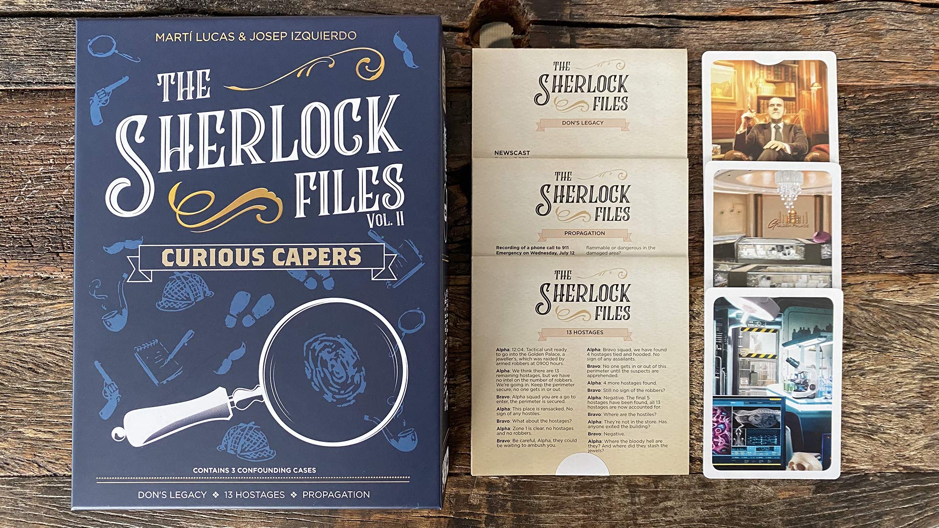 Indie Board Games SFE2 - The Sherlock Files Curious Capers, Multi-coloured, 7.87 x 5.91 x 1.77 inches - Image 4