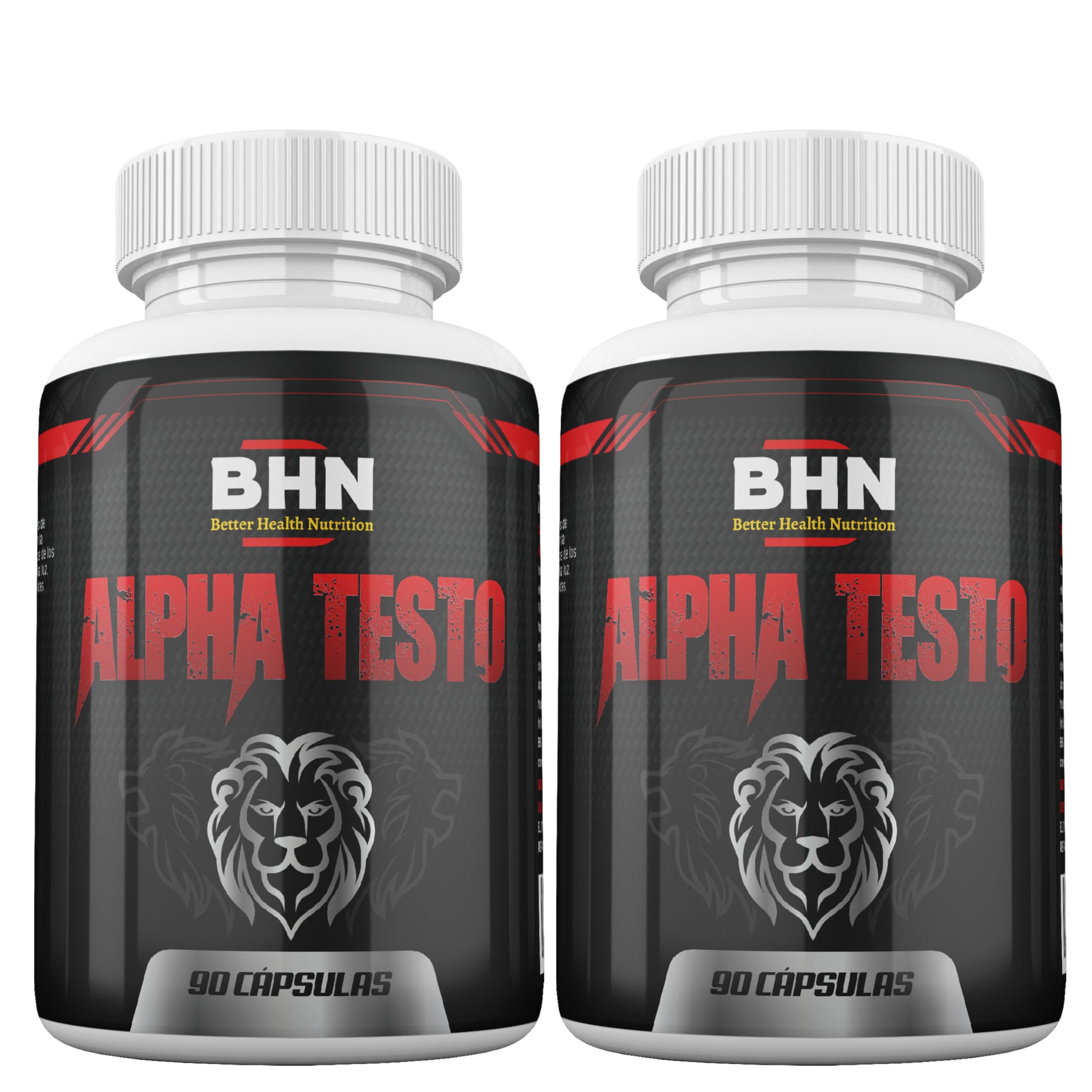 BHN Potenciador Hombre - Energía, Fuerza, Resistencia Y Duración - Alta Dosis -