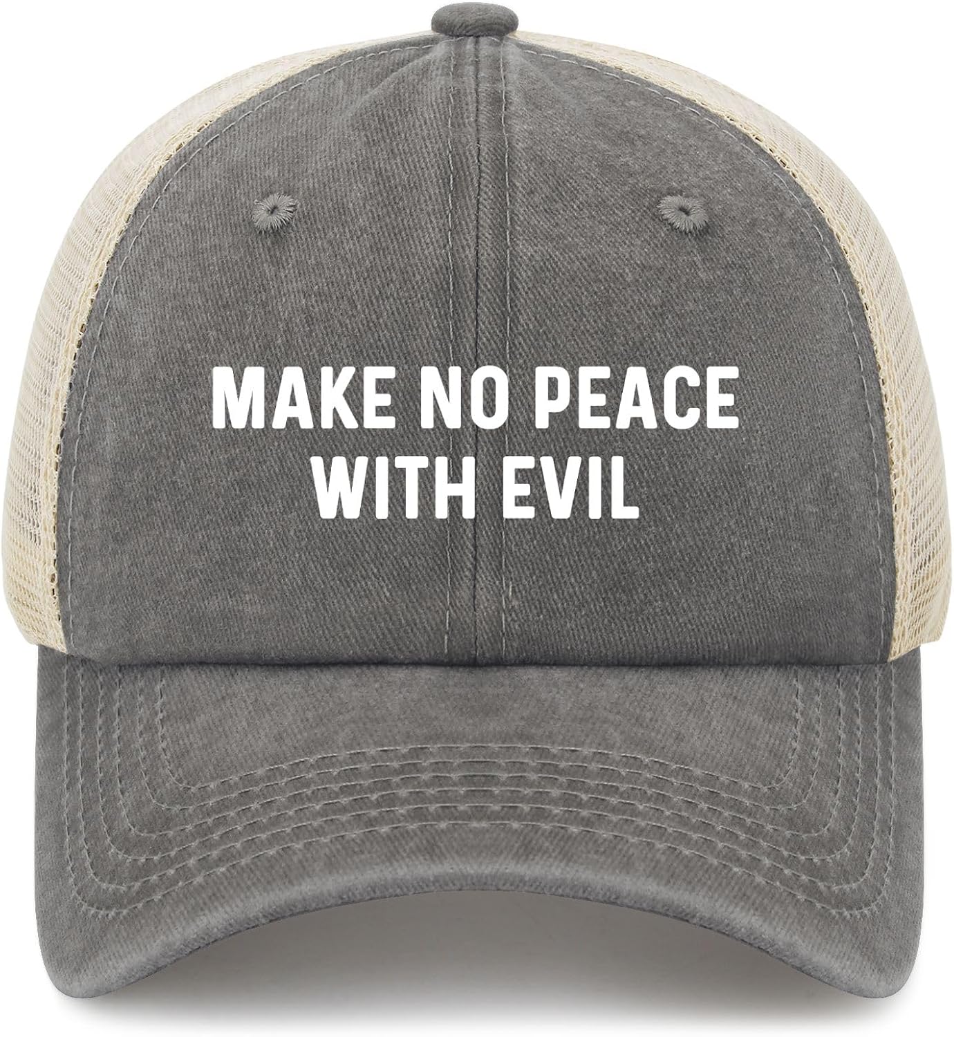 Make No Peace with Trucker Hat for Men