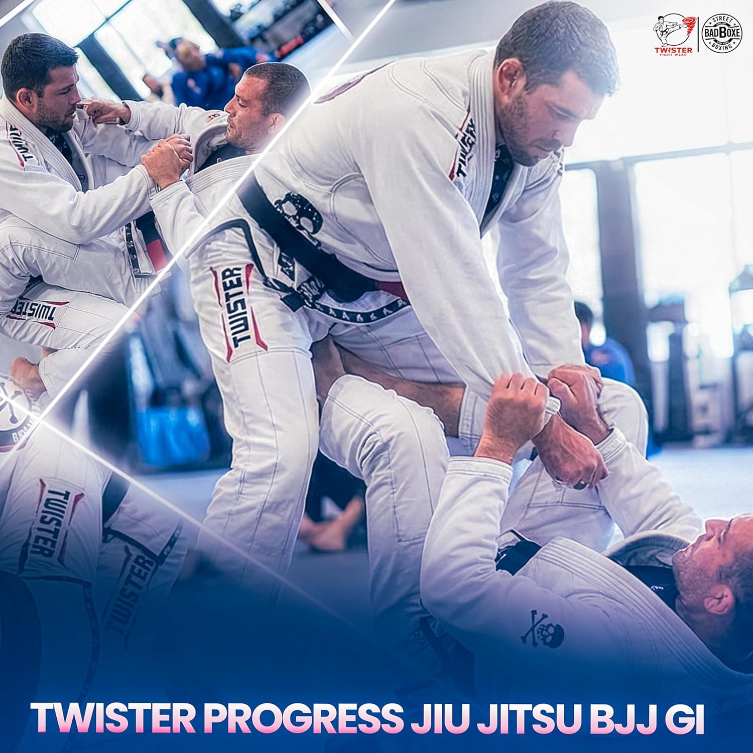 Progress BJJ Gi | Preshrunk Pearl Weave 475g | Brazilian Jiu Jitsu Uniform FREE White Belt - Image 7