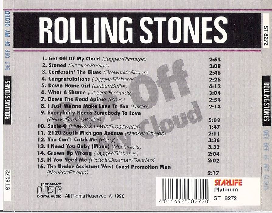 ザ・ローリング・ストーンズ Get Off Of My Cloud The Rolling Stones - Get Off of My Cloud Original Stereo Mix