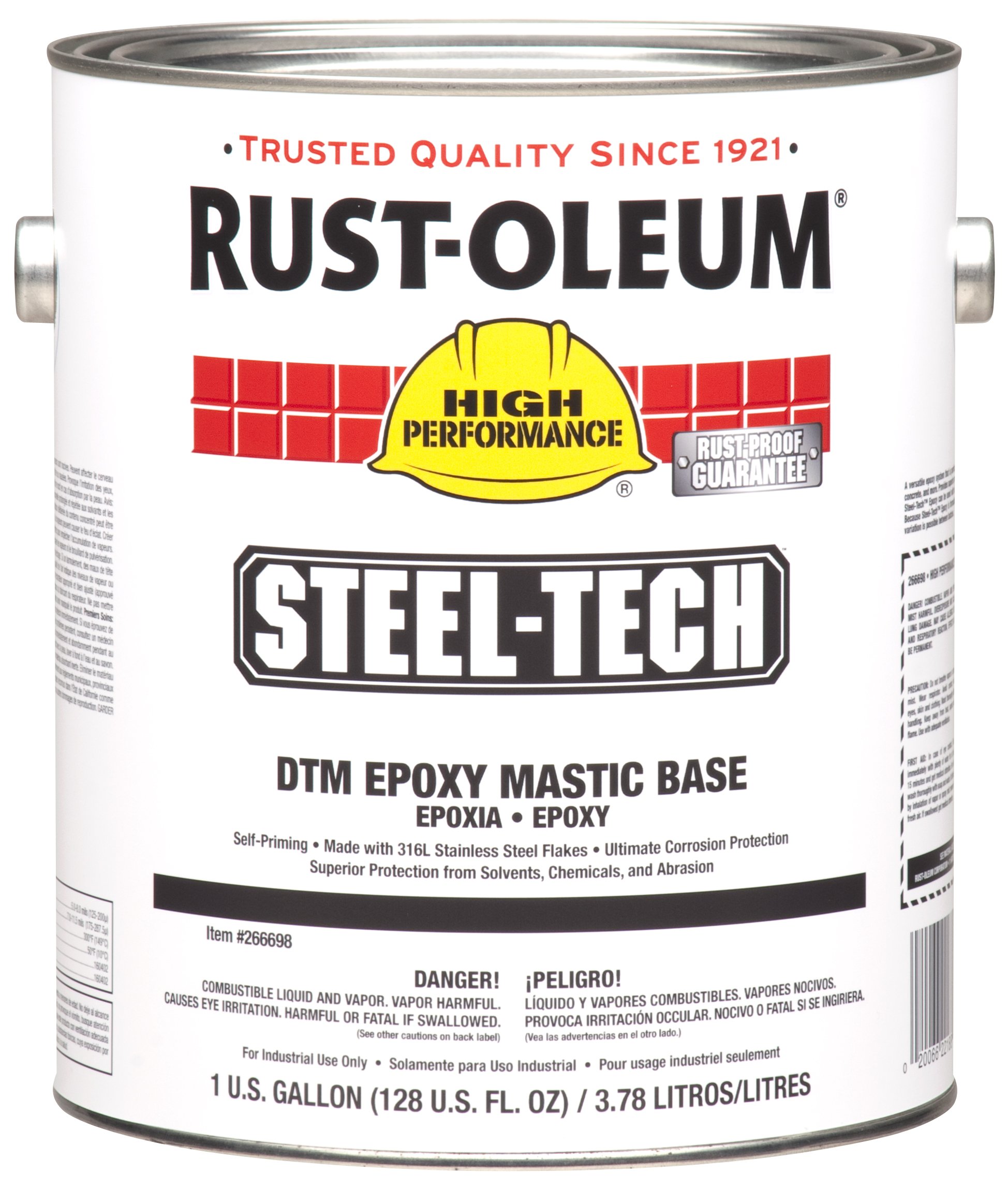 Rust Oleum 266698 High Performance Steel Tech Epoxy Mastic Coating