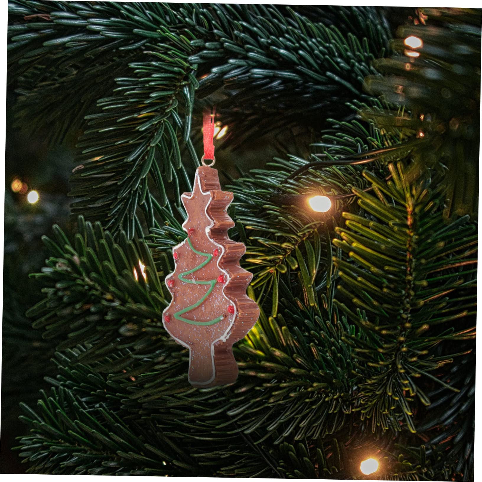 Alipis 4 Decorazioni Per Lalbero Di Natale in Stile Cartone Animato Ornamenti Pendenti Per Lalbero Di Natale Decorazioni Per La Casa