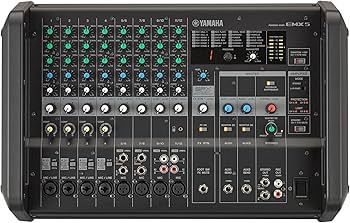 Amazon.com: Yamaha EMX5 12-input Stereo Powered Mixer w/ DSP Amazon.com: Yamaha EMX5 12-input Stereo Powered Mixer w/ DSP