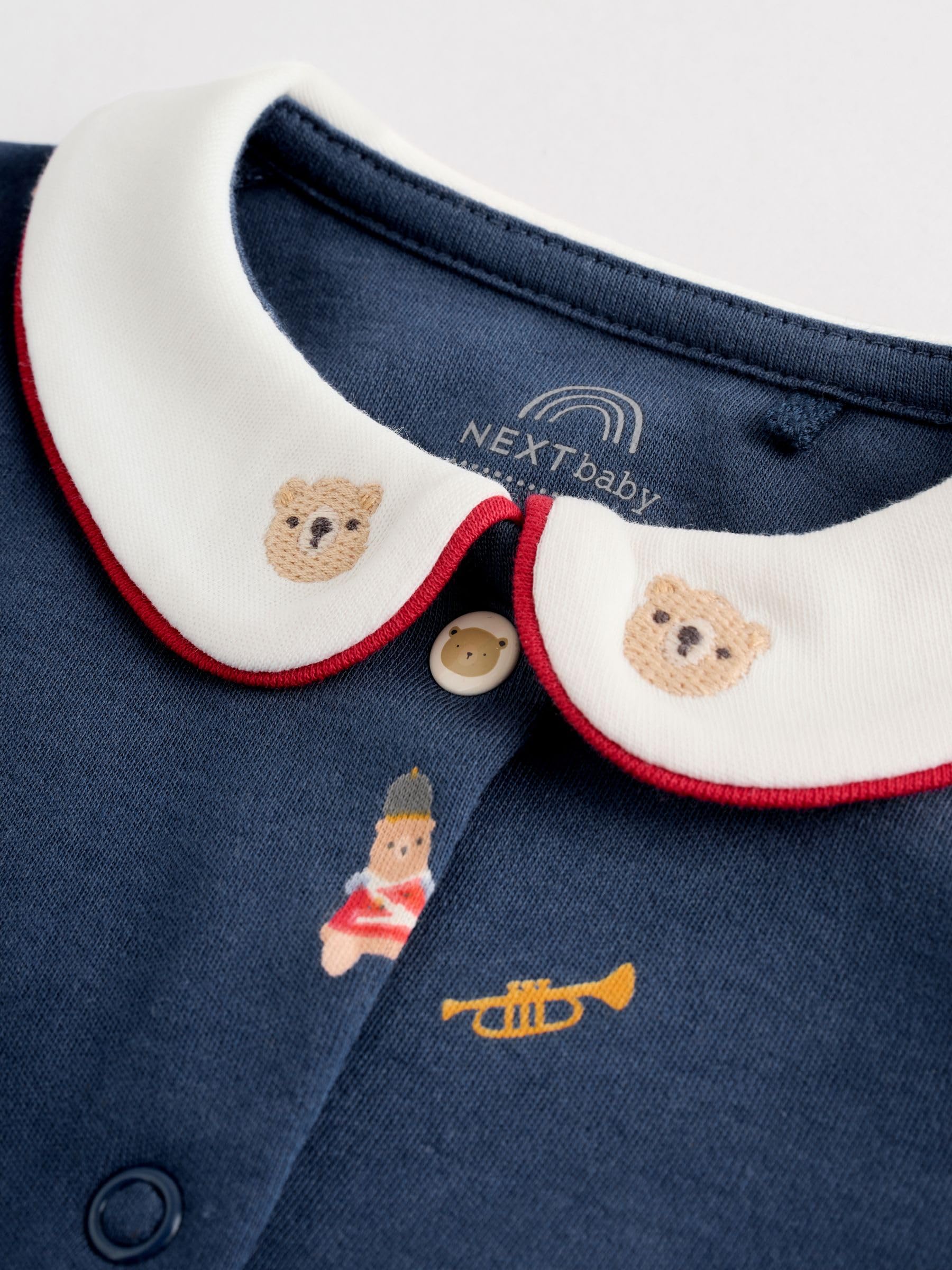NEXT Bebés niño Pack de 3 Pijamas Tipo Pelele de bebé