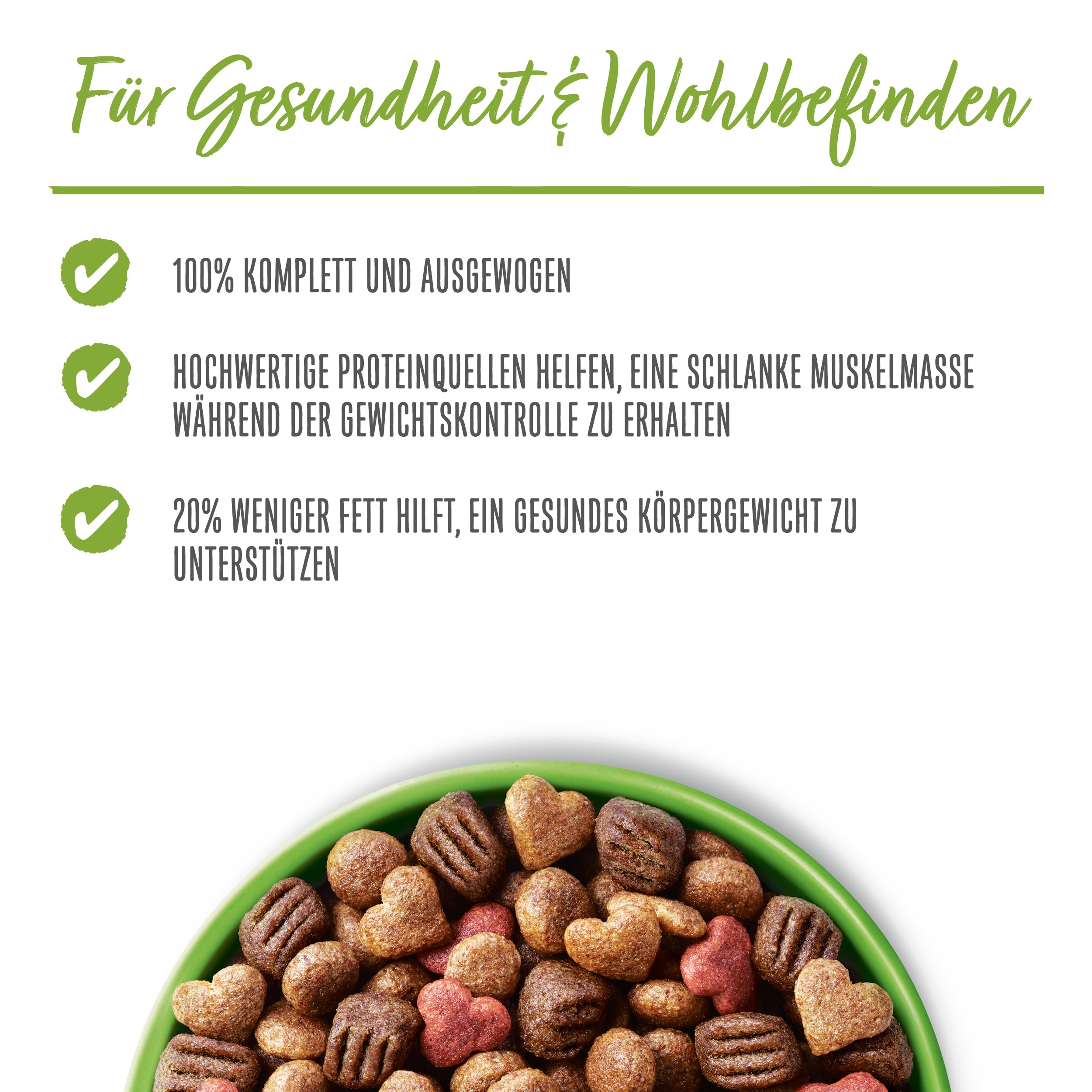 Beneful Wohlfühlgewicht Hundefutter trocken, mit Huhn und Gartengemüse, 1er Pack (1 x 12kg)
