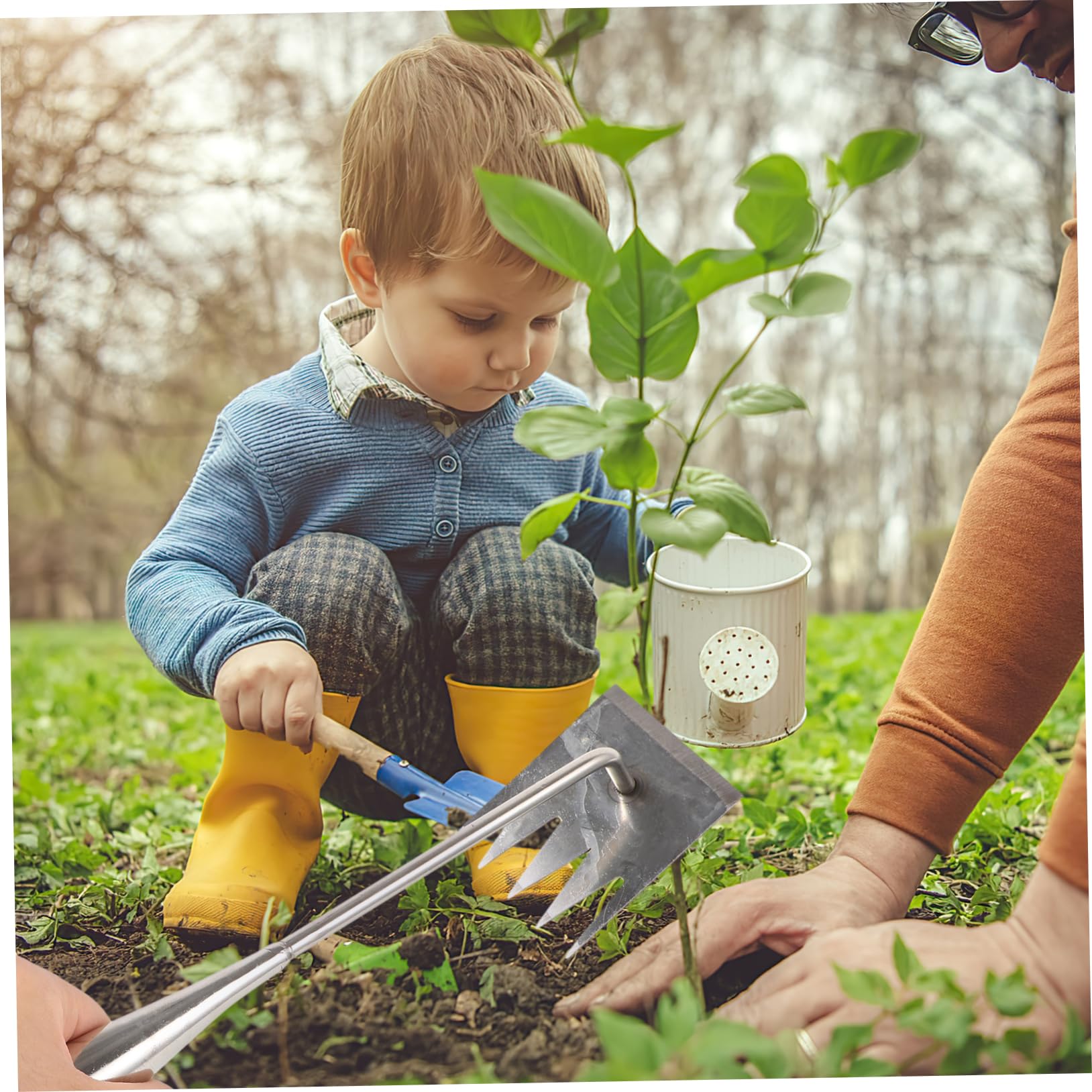 YARNOW 4 Piezas De Herramienta De Artefacto De Tracción Para Principiantes Deshierbador De Mano Jardinería Kit De Deshierbe Removedores De Deshierbe Manual Profesionales