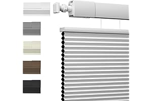Cordless Easy-Install Top-Down Bottom-Up Honeycomb Shades