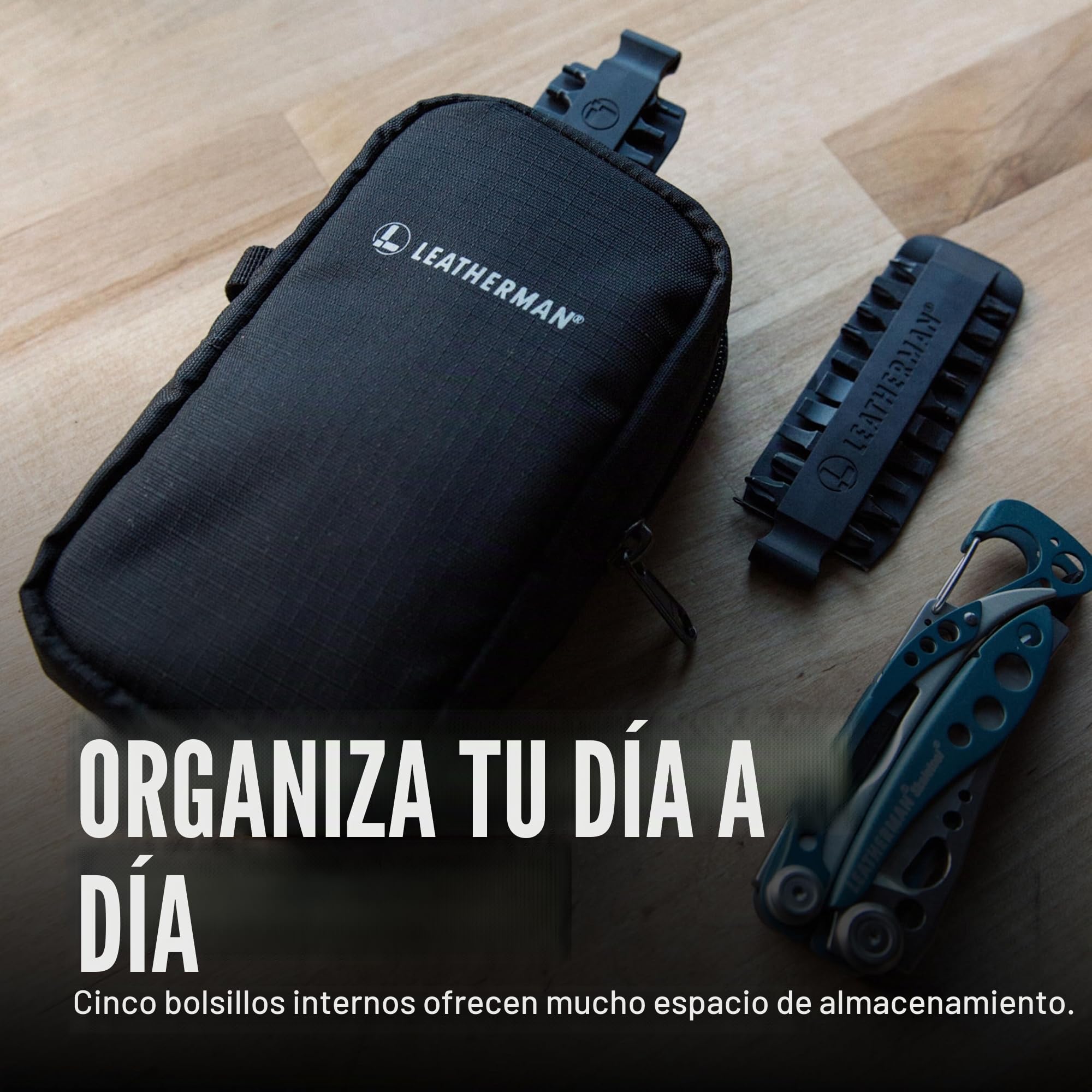 Leatherman Funda para Herramientas - Solución de Transporte Versátil para Multiherramientas, Negro