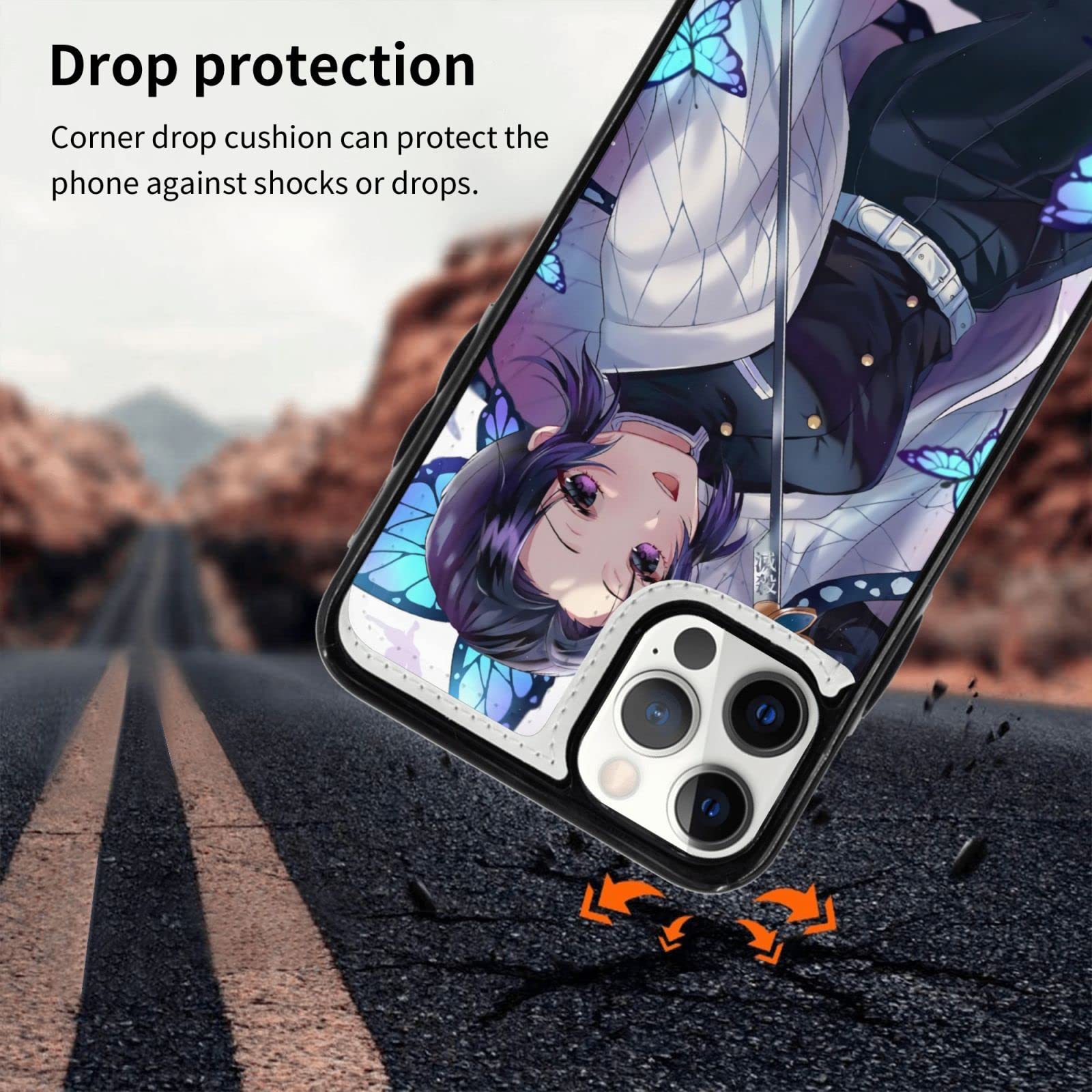 Amazon.co.jp: 鬼滅の刃 胡蝶しのぶ IPhone 12/12 Pro 6.1インチ/12
