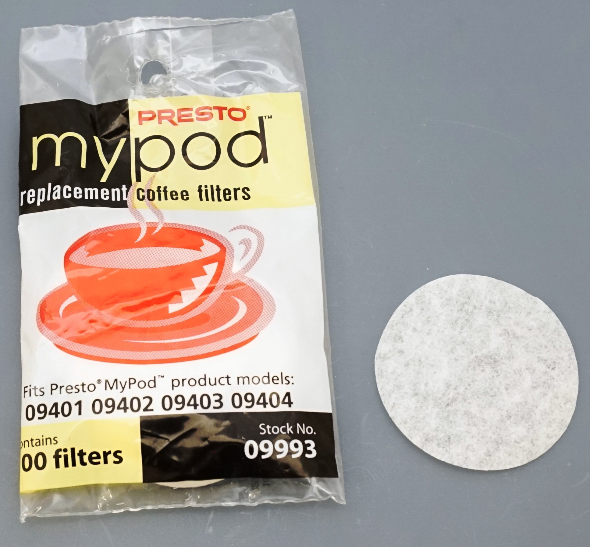 Presto MyPod Replacement Coffee Filters
