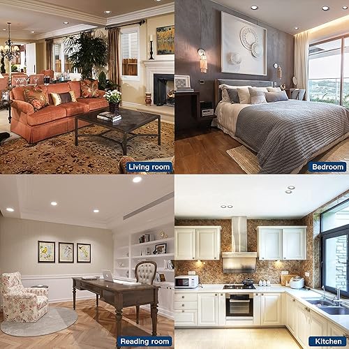 Miniatura 4 de Bombilla LED R63 BR20 de 10 W, equivalente a 100 W, blanco frío 6000 K, base E26 de 1000 lm, luces de inundación interiores para latas empotradas