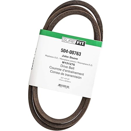Amazon Com Surefit Drive V Belt Replacement For John Deere M151276 X500 X520 X530 X534 X540 X590 97 1 4 Garden Outdoor