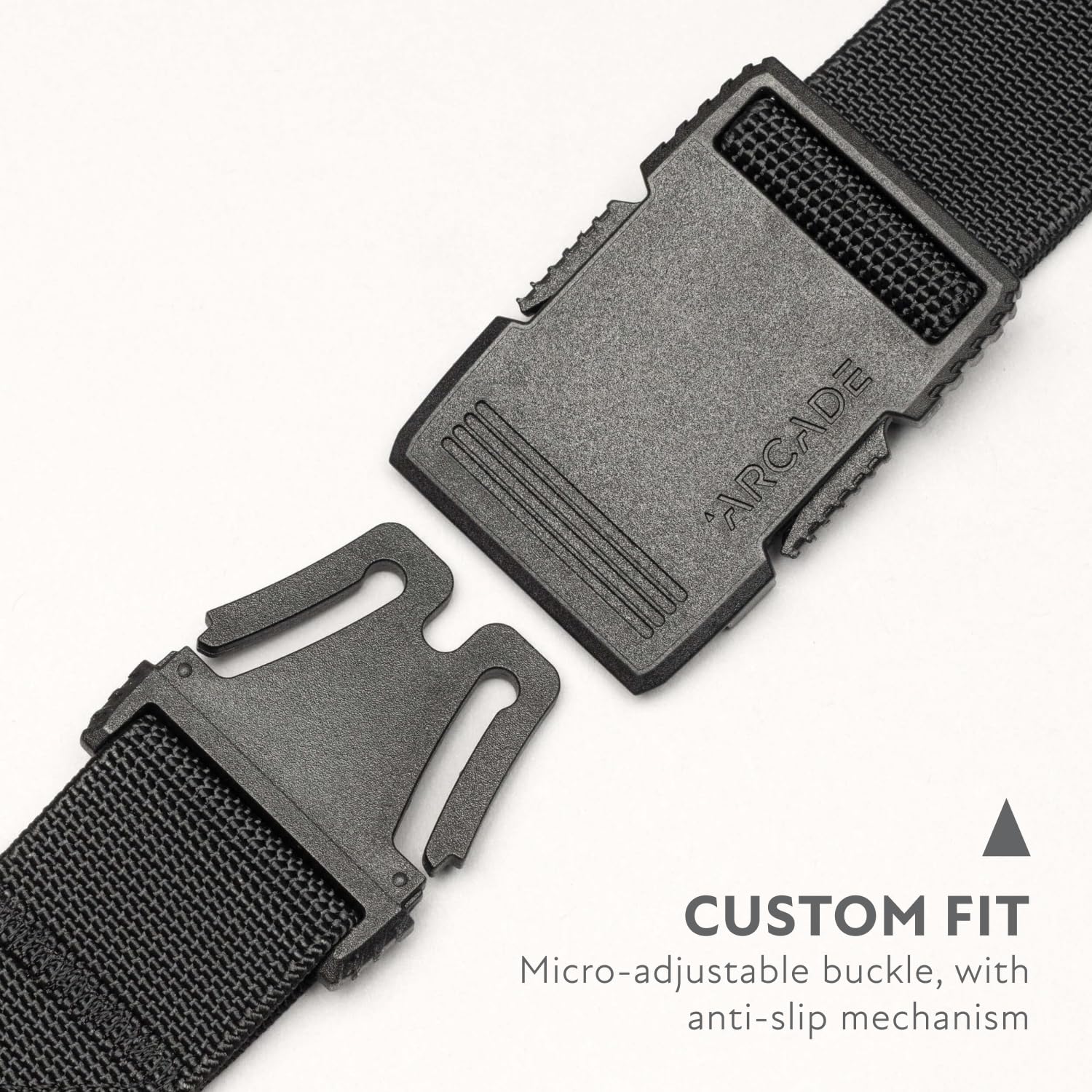 Arcade Belts Hardware Slim Utility Gürtel, Schwarz, Größe L/XL