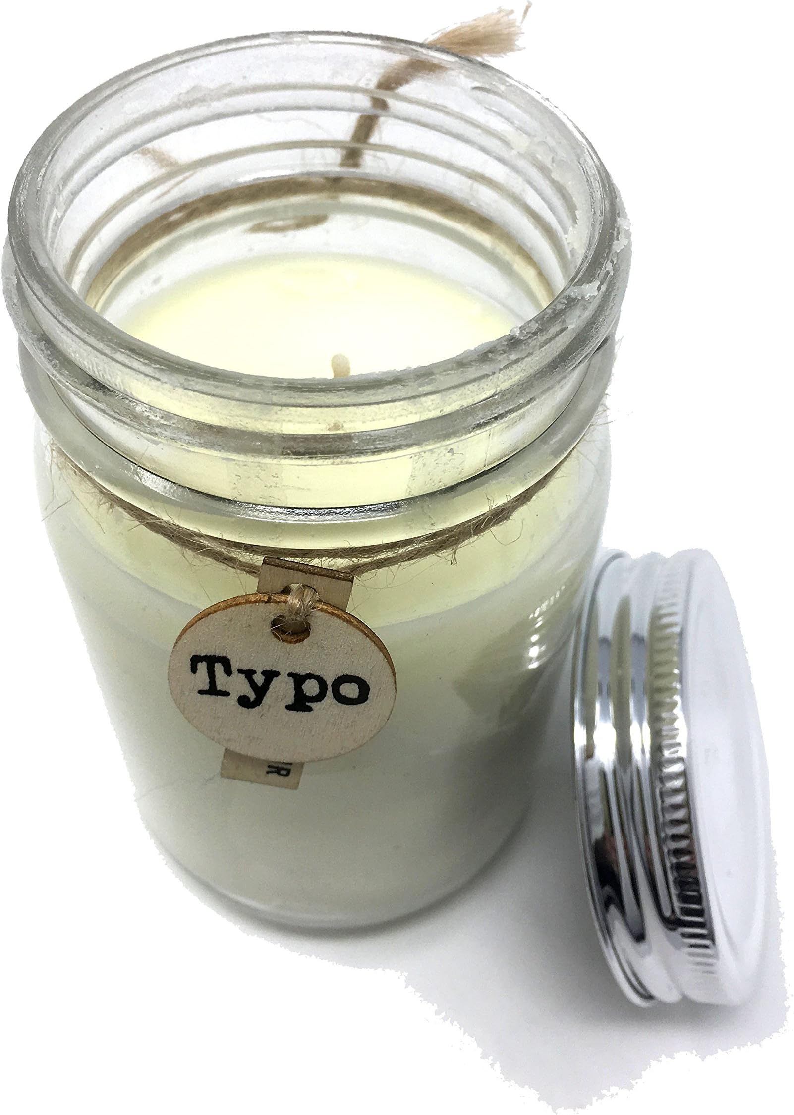 Typo Sweet Vanilla Scented Candle (Silver Tone Lid)
