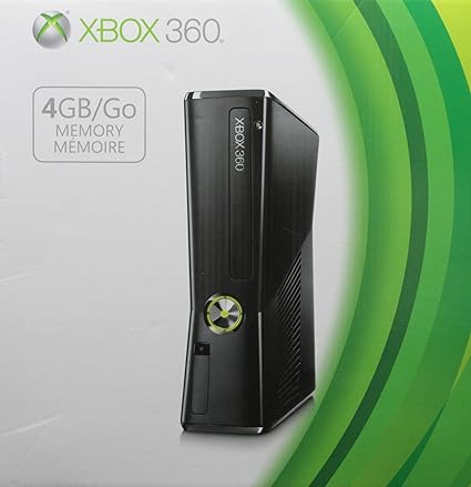 Microsoft Xbox 360 S 4GB System (Renewed)
