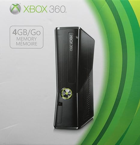Microsoft Xbox 360 S 4GB System (Renewed)
