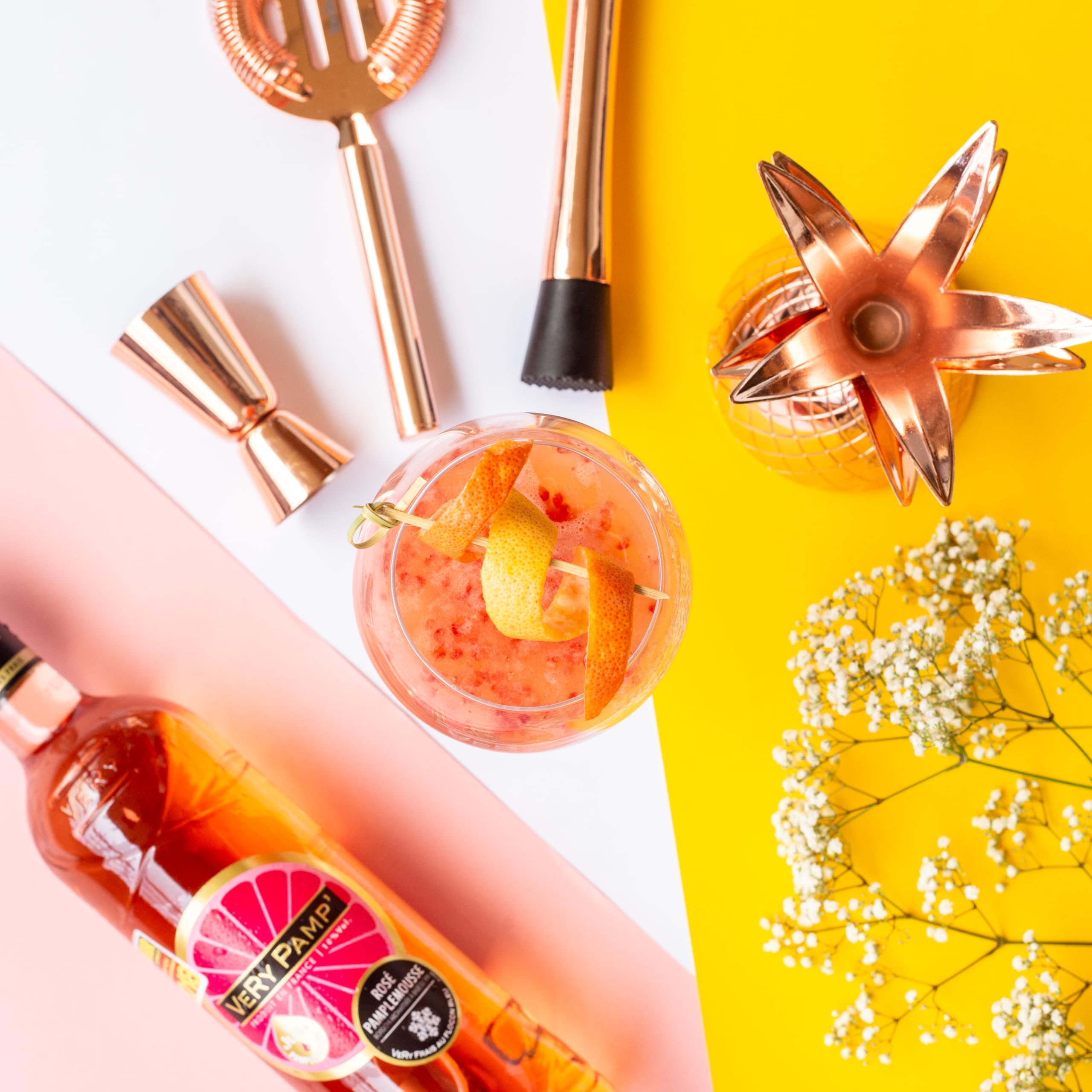 Very Pamp' - Pampelmusewein - Rosé Wein - Aromatisiertes Getränk auf Weinbasis (6 x 0,75L)