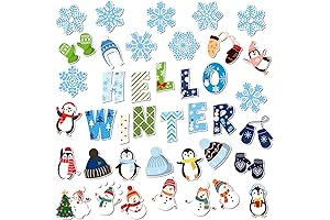 Marspark Winter Classroom Bulletin Border Decoration for a Festive Atmosphere