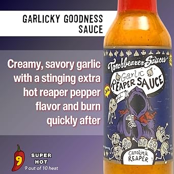 Torchbearer Sauces Best-Sellers Mini Hot Sauce Gift Set, 1.7oz 3 Pack - Zombie Apocalypse, Garlic Reaper, Son of Zombie - Featured on Hot Ones - All Natural, Extract-Free, Made in USA