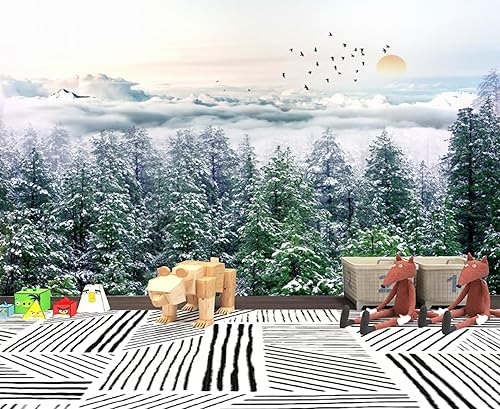 Vista 22 de Murales de pared de tamaño personalizado, paisaje nocturno de la ciudad de Dubai, murales de pared autoadhesivos extraíbles para despegar y pegar