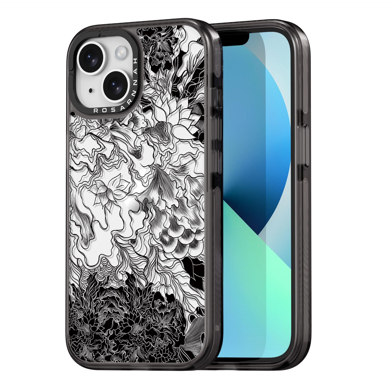 Coque iPhone 13 esthétique mignonne pour un style fleuri unique - 8