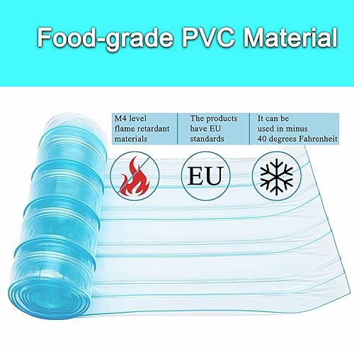 Miniatura 2 de IGIYI Solapas de repuesto para puerta de perro, tira de vinilo de plástico PVC segura para casas de perros, puertas de gatos, flexible, suave,