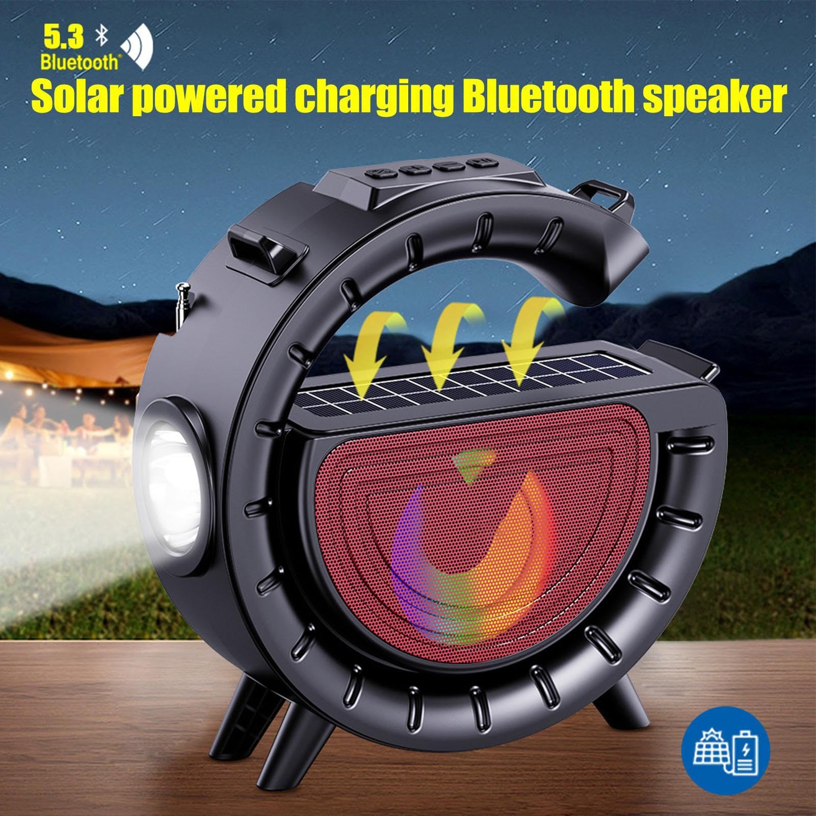Enceinte portable avec couplage stéréo et basses puissantes