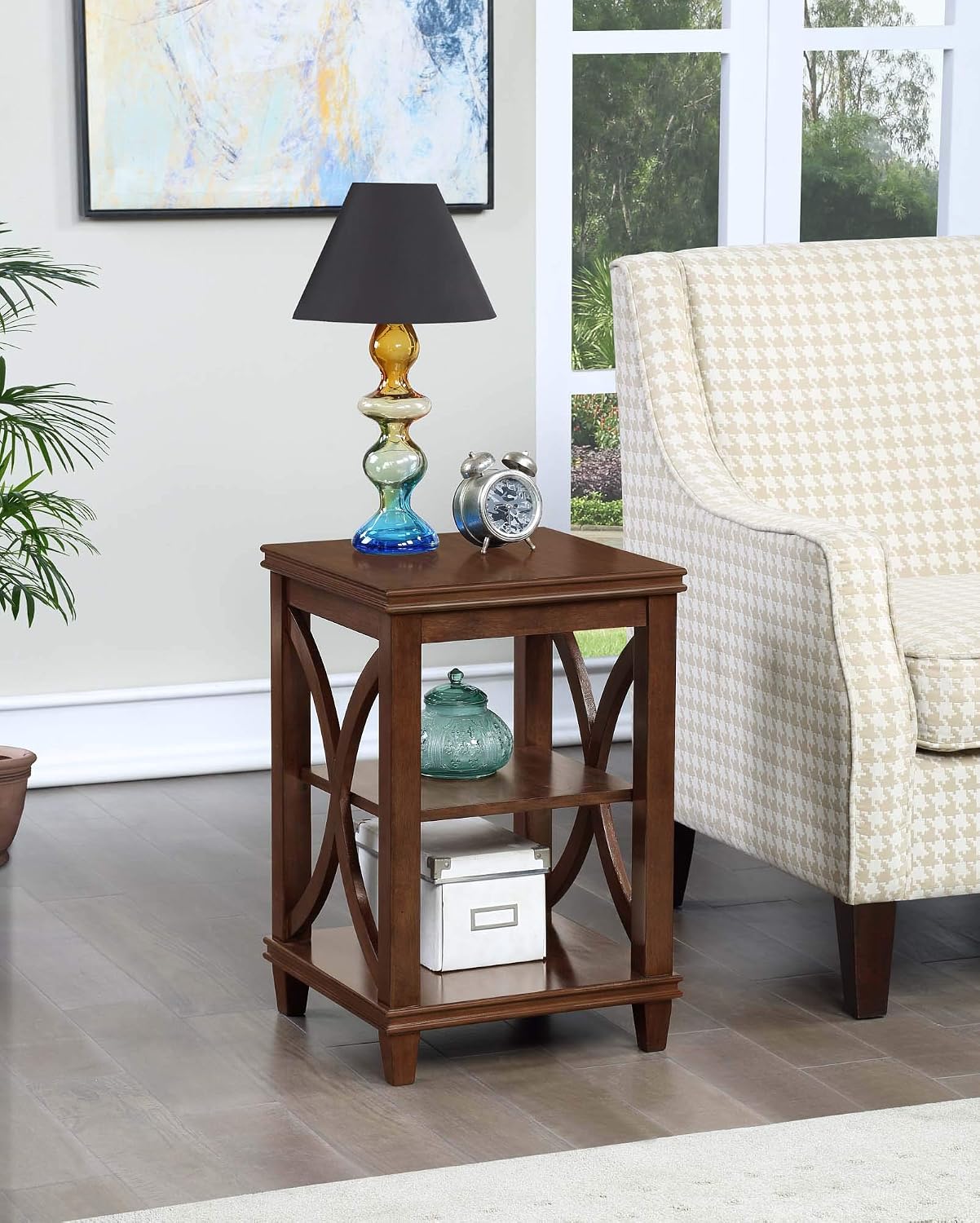Convenience Concepts Florence End Table, Espresso