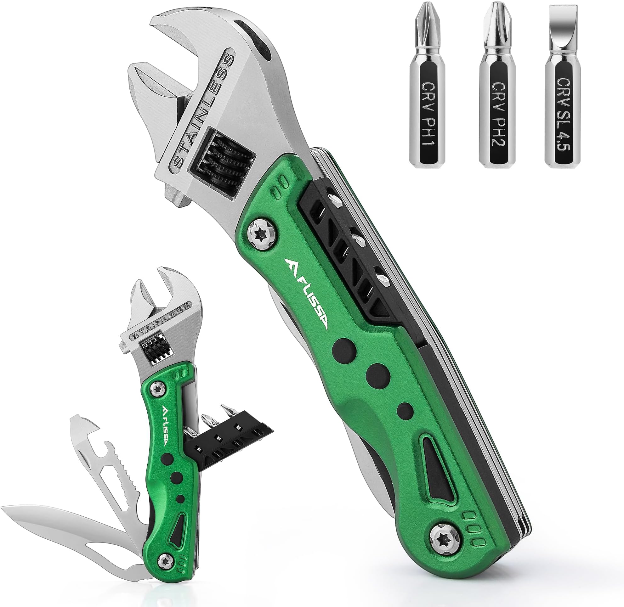 FLISSA 13 in 1 Multitool Schraubenschlüssel, Verstellbarer