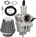 PZ26 Carburetor Carb Kit Replacement for CG 125cc 150cc 250cc TRX200 TRX250 ATC185 XR100 CRF100 CB125 TaoTao Zongshen Lifan Sunl 4 Stroke Engine ATV Quad Dirt Pit Bike Go Kart Parts