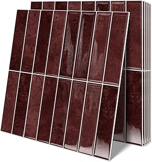 10 Sheets Upgraded Thicker Design Subway Tile Peel and Stick Backsplash,...