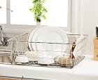 Amazon Brand - Solimo Dish Drainer, Stainless Steel (54 cm x 20 cm x