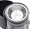 WMF Kult X Juicer Electric Fruit Vegetables 500 W for Large Fruit Pieces Juice Jug 1.2 L Foam Filter 2 Speed Settings Stainless Steel Matte