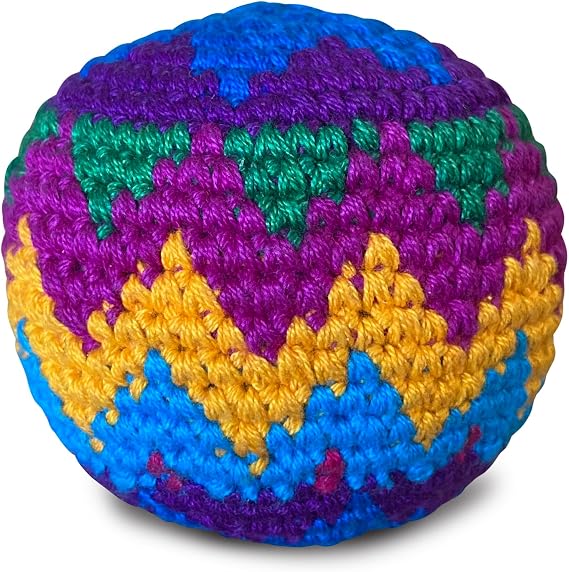 Dirtbag Crochet Footbags, Sacks You Kick, Pack of 6