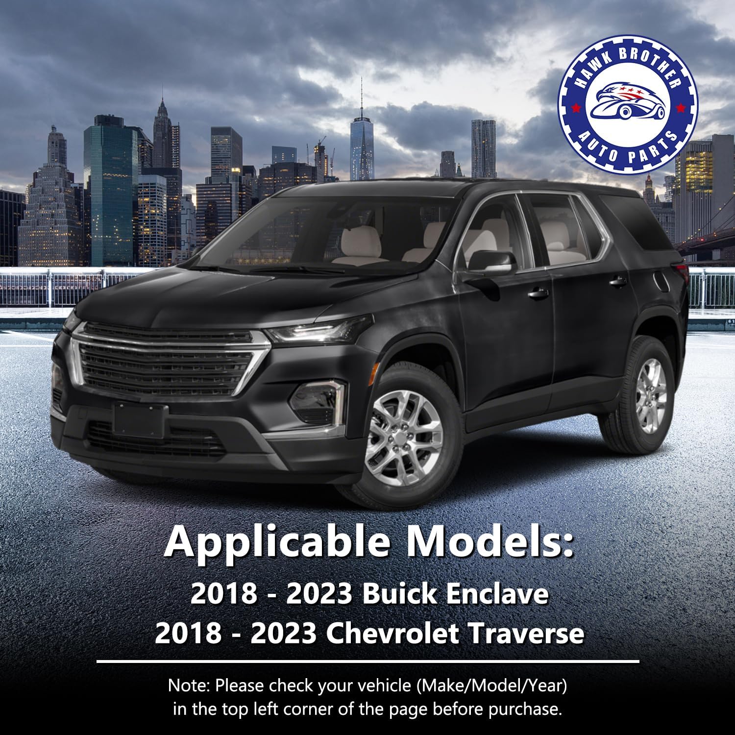 Control Arm, Replacement For Front Lower Control Arm With Ball Joint Sway Bar Compatible With 2018-2023 Chevrolet Traverse, 2018-2023 Buick Enclave - 4 Pcs