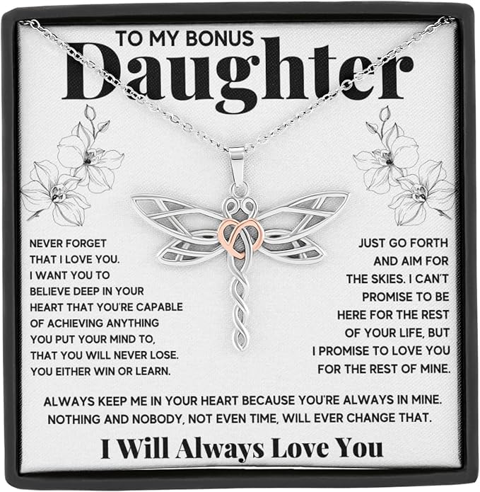 Box Bonus Daughter Necklace Gift