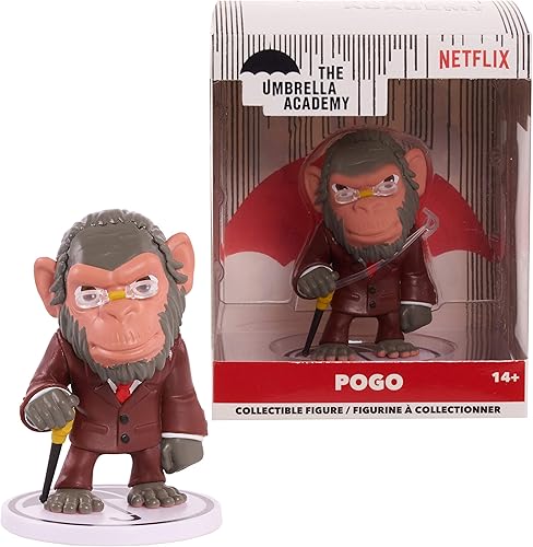 Just Play The Umbrella Academy - Figura coleccionable estilizada de 2.5 pulgadas, Pogo