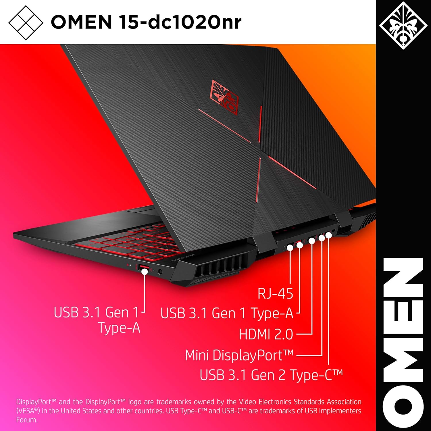 Exclusive Discount 60% Price Omen by HP 2019 15-Inch Gaming Laptop, Intel i7-9750H Processor, NVIDIA GTX 1660Ti (6 GB), 8 GB RAM, 256 GB SSD, VR Ready, Windows 10 Home (15-dc1020nr, Black)
