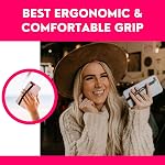 Phone Loops: Non-Elastic Phone Poignée, Phone Enveloppe, Phone Support pour main - Petit, léger et discret Phone Cellule boucle Phone Support pour main - Phone Porte-doigts