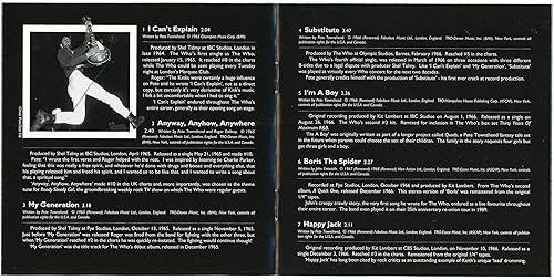 Vista 4 de My Generation The Very Best of the Who