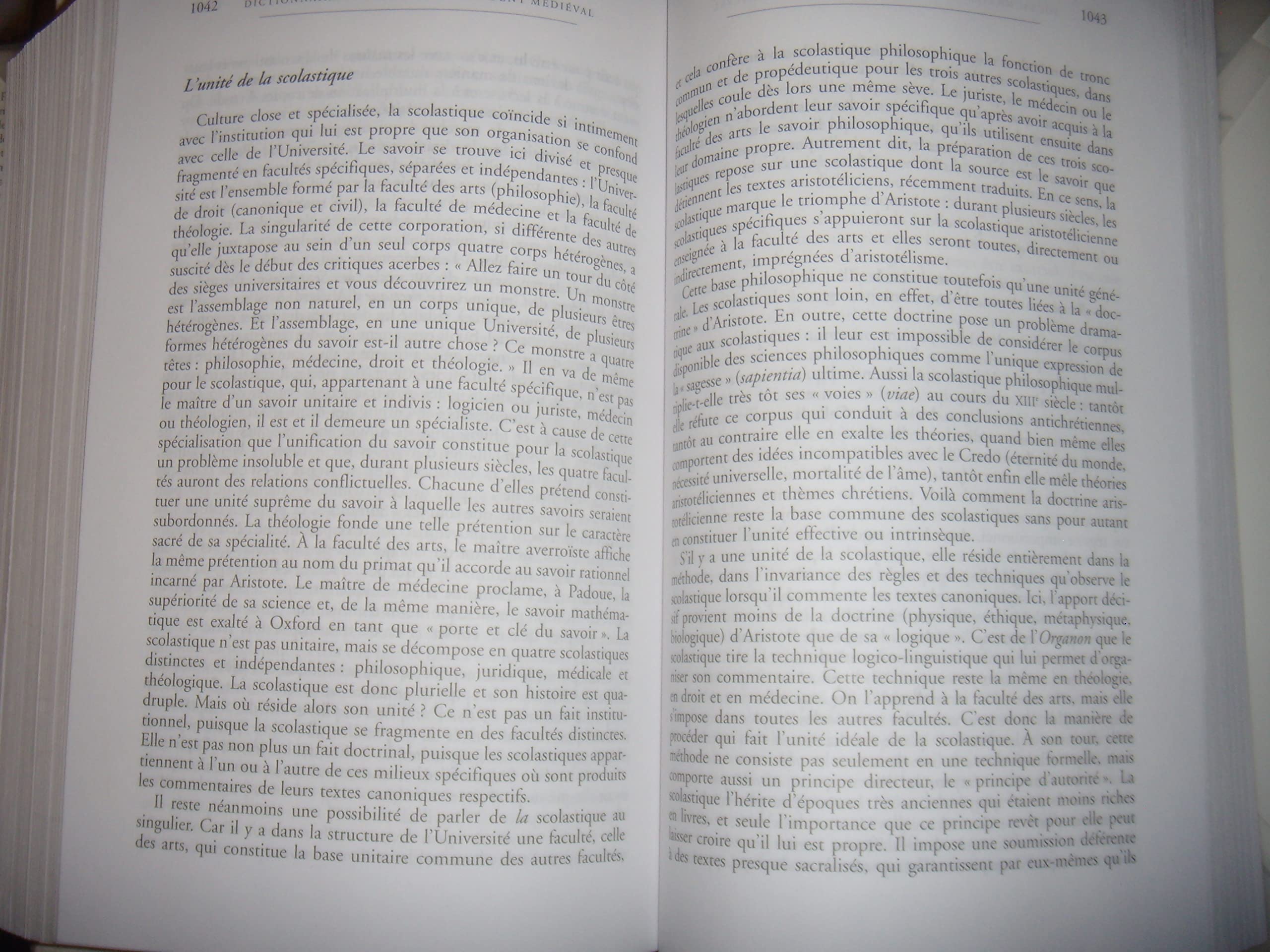 Dictionnaire raisonné de l'Occident médiéval