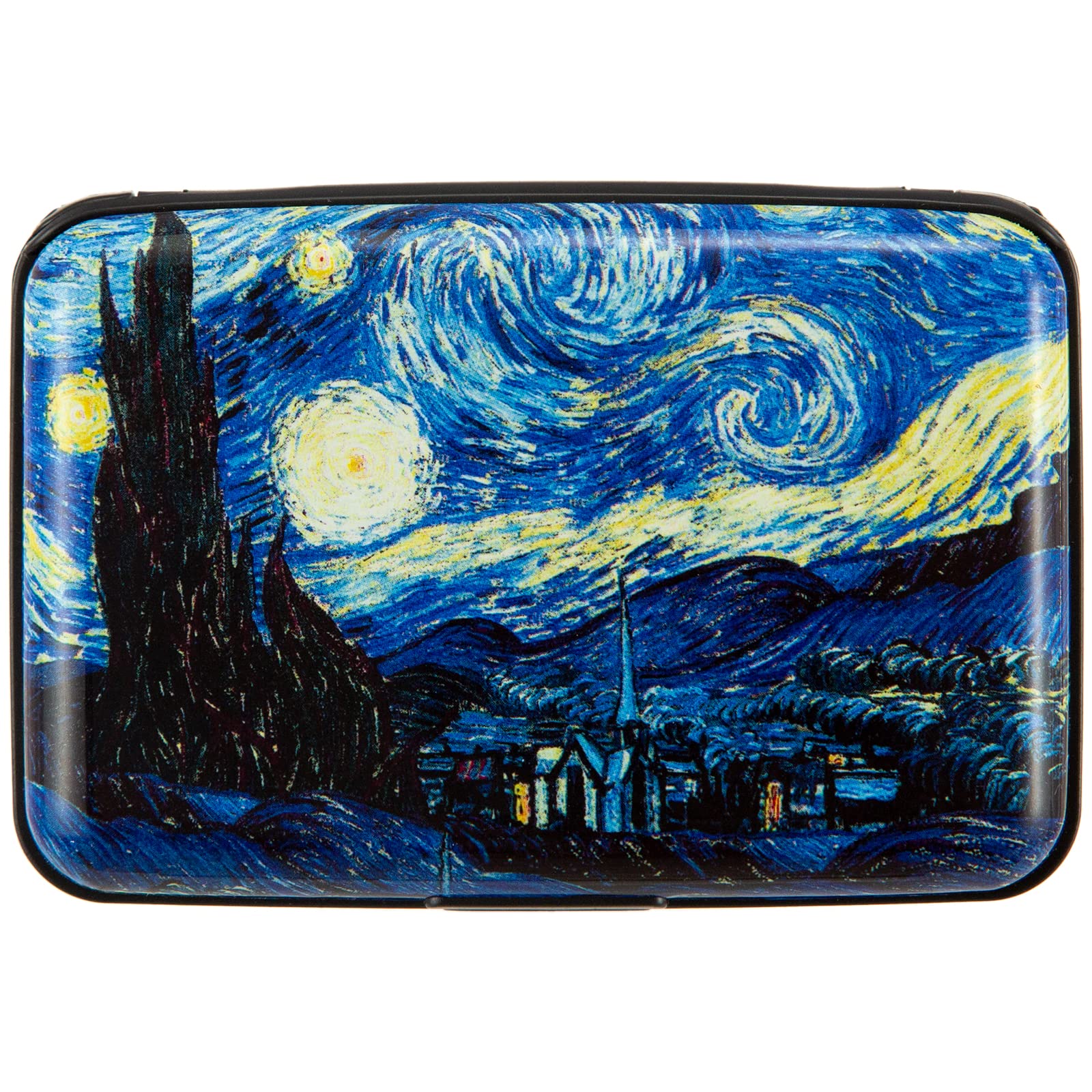 KaabaoAluminum Wallet RFID Blocking Slim Metal Business ID Credit Card Holder Hard Case