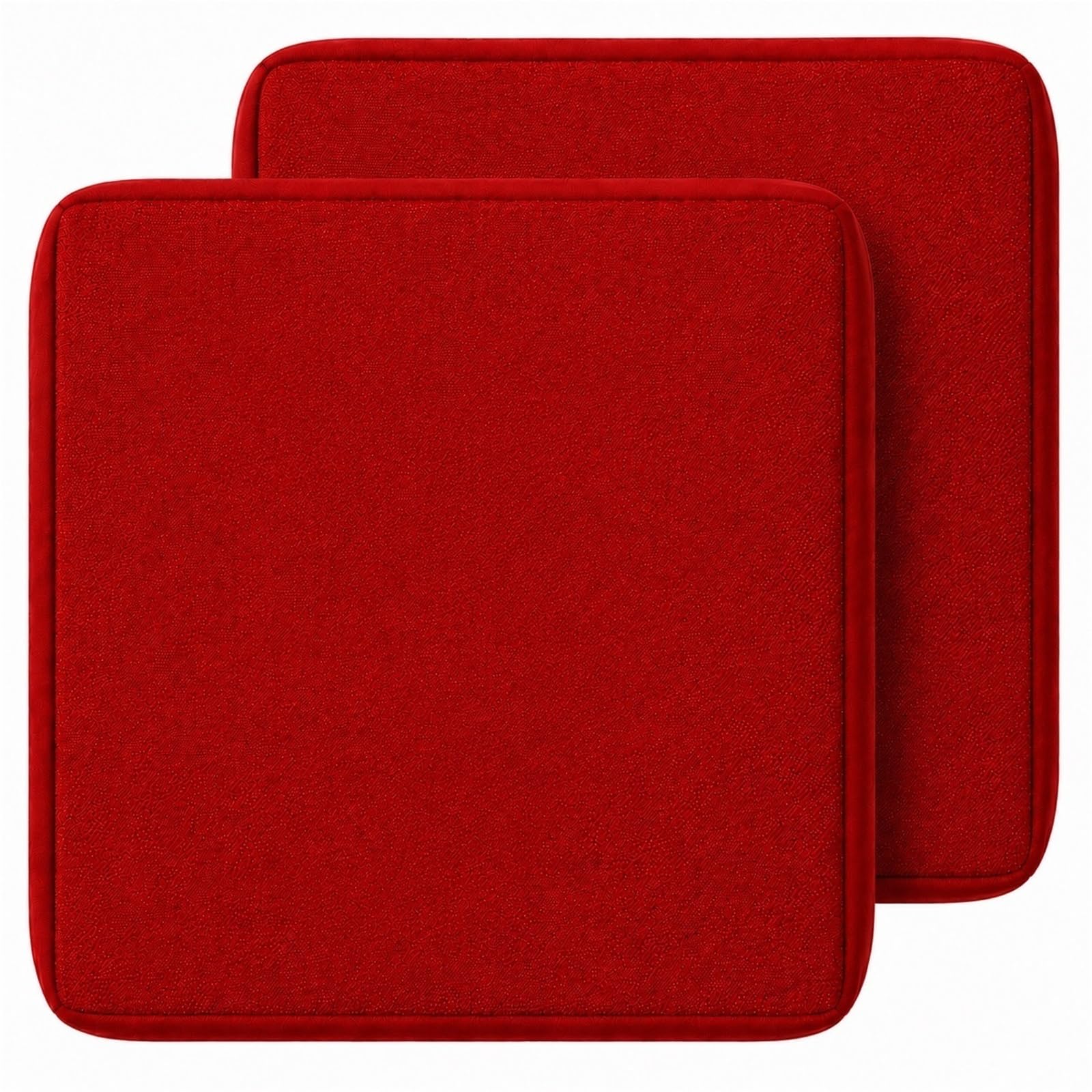 Housse coussin salon de jardin lavable et durable avec fermeture éclair rouge imperméable