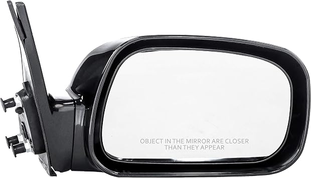 Dependable Direct Right Passenger Side Unpainted Power Operated Non-Heated Non-Folding Door Mirror Compatible with USA Built Toyota Camry 2002 2003 2004 2005 2006 - TO1321167