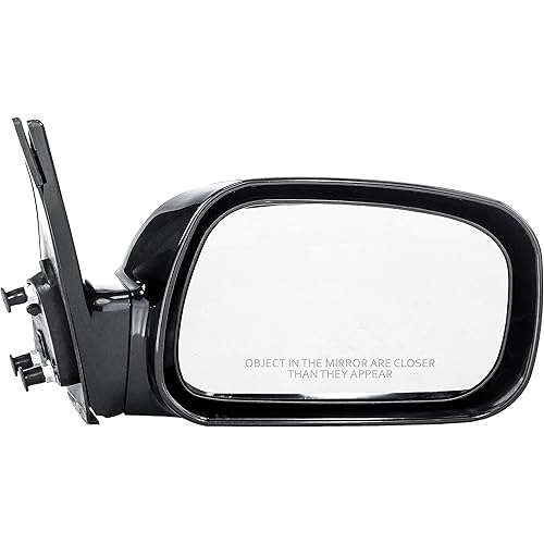 Dependable Direct Right Passenger Side Unpainted Power Operated Non-Heated Non-Folding Door Mirror Compatible with USA Built Toyota Camry (2002 2003 2004 2005 2006) - TO1321167