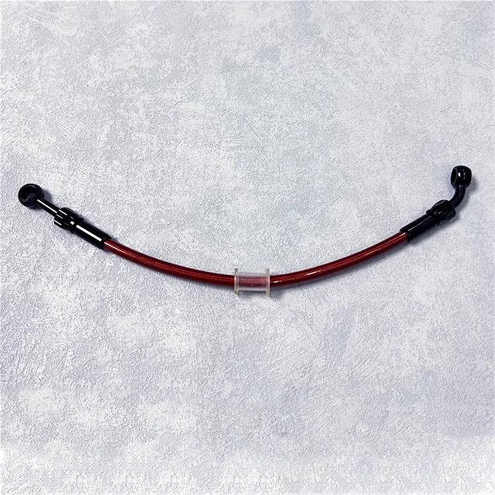 Hydraulic Brake Hose 360 Degree Rotating Banjo M10 0-45°/0-90° Motorcycle Accessories Oil Clutch Pipe Brake Line Hose Stainless Steel Braided(0 °-45°200cm)