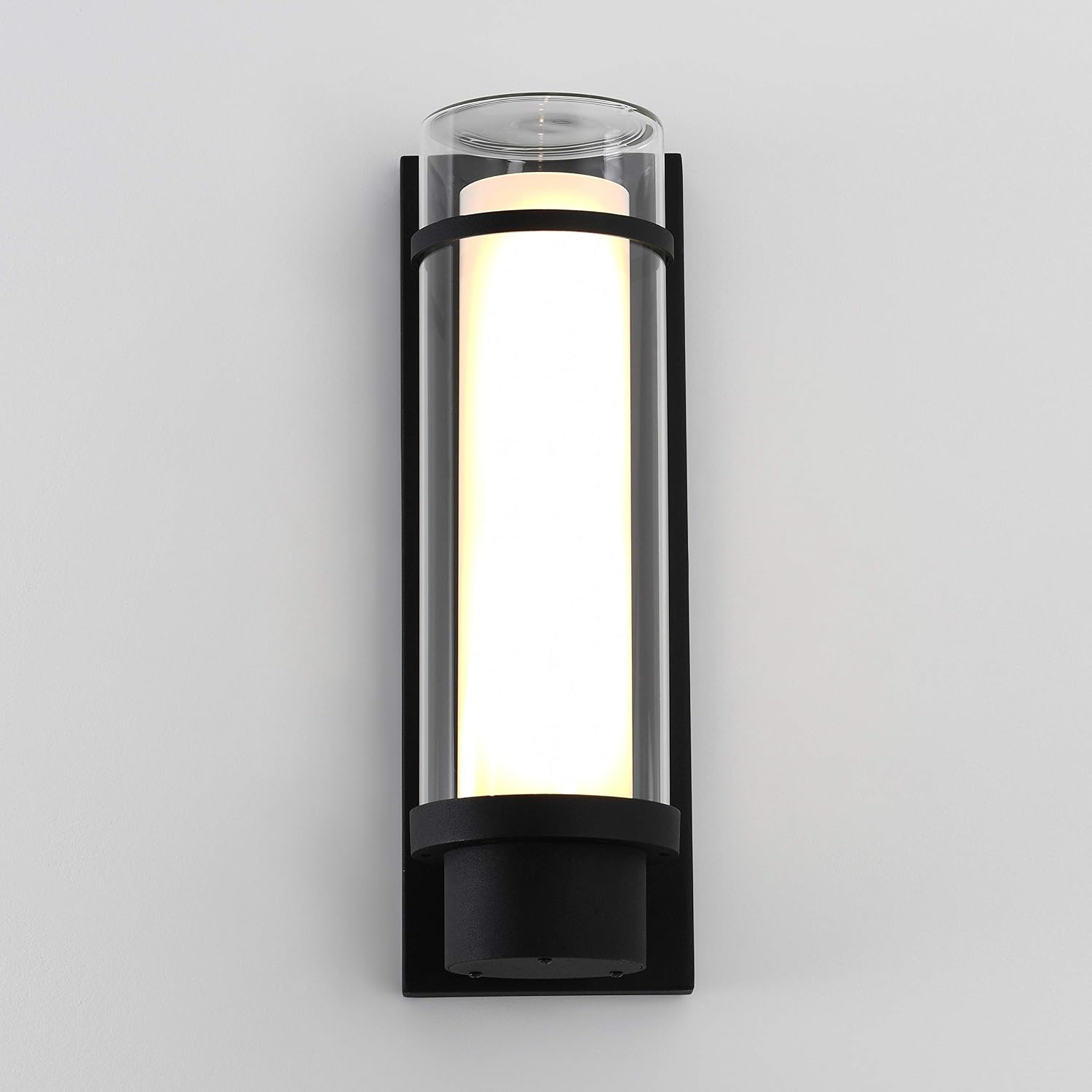 Artika VL-RN Vela Indoor/Outdoor LED-Integrated Sconce Light, Black