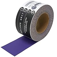 Vista 8 de Serious Grit - Rollo de papel de lija PSA de grano cerámico 120 - Rollo de lijado longboard con adhesivo de respaldo pegajoso de alta resistencia
