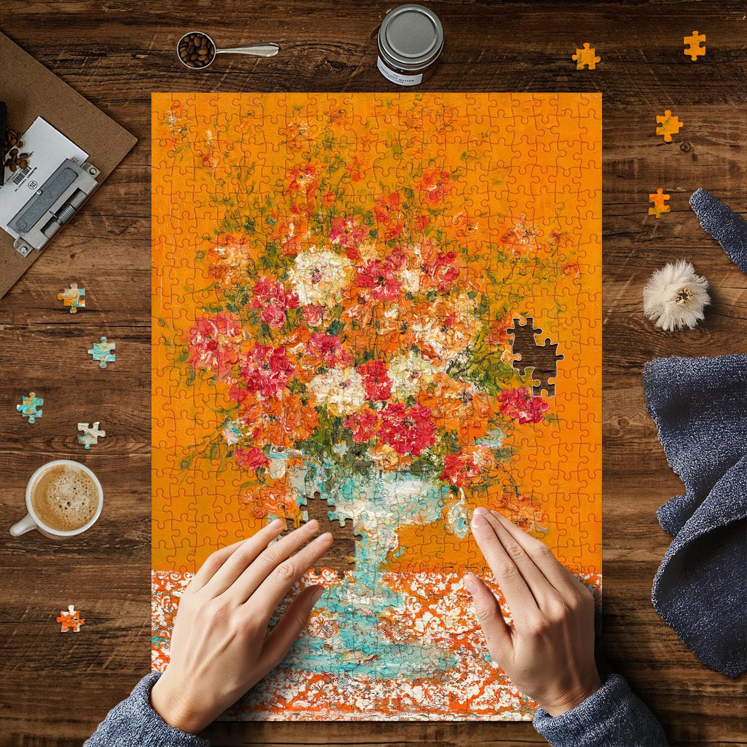 HUADADA Jigsaw Puzzles for Adults 500 Piece Challenging Game Toys - Image 4